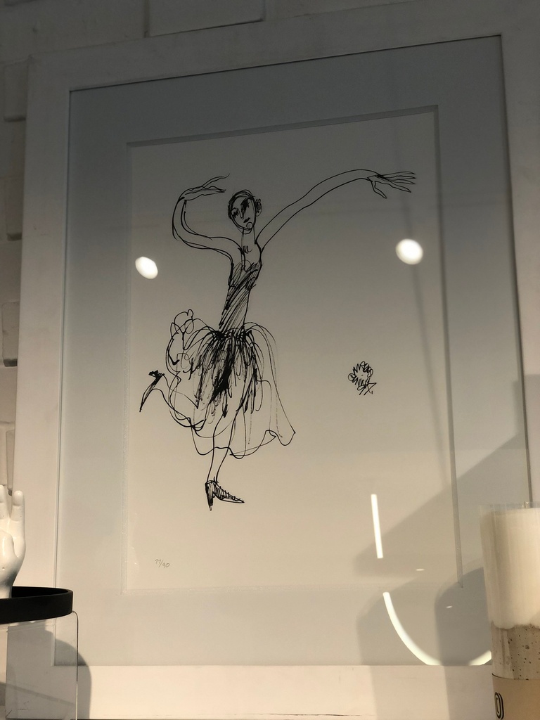 Obra de Arte Magda Eunice Sanchez Serie bailarinas