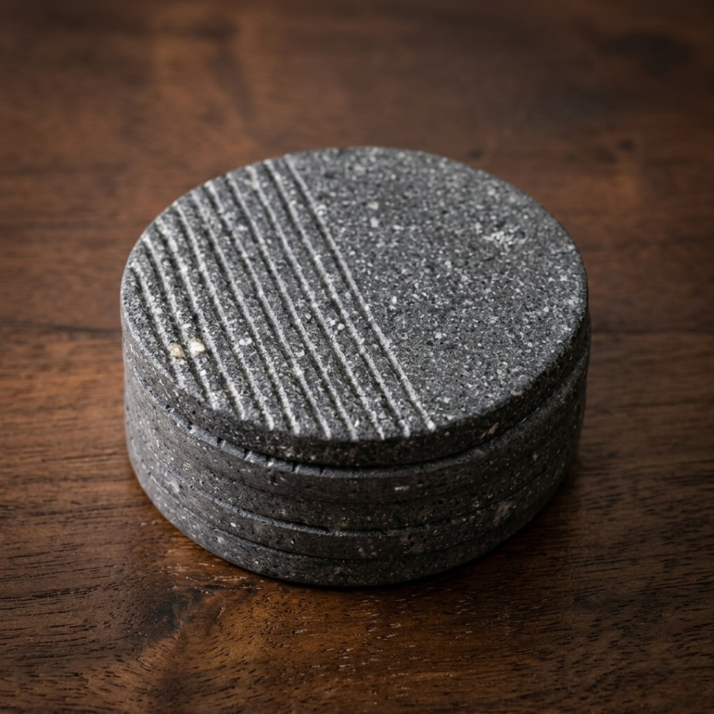 Coasters Piedra Volcánica (Set de 6)