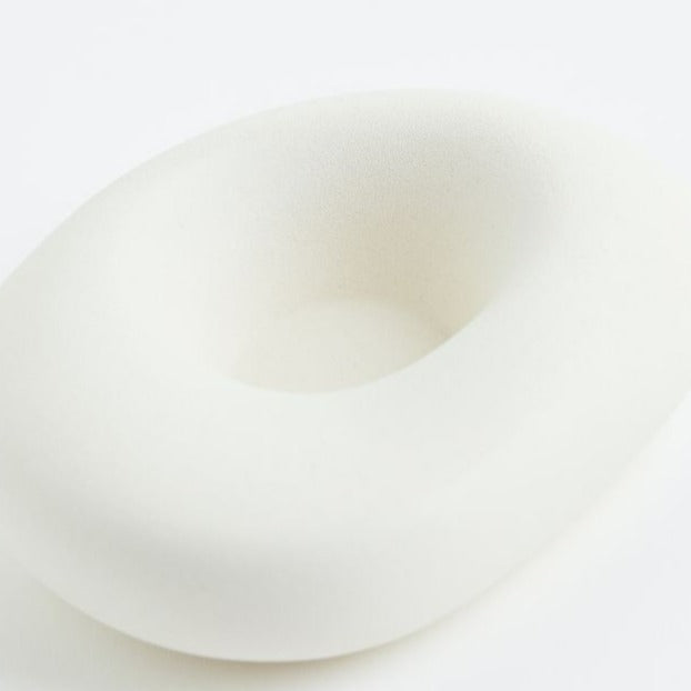 Portavelas Irregular Blanco