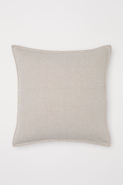 Cojín Lino Beige