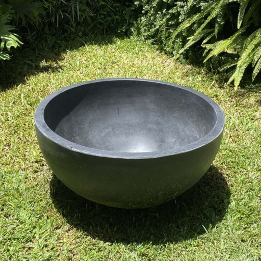 Maceta Bowl negro