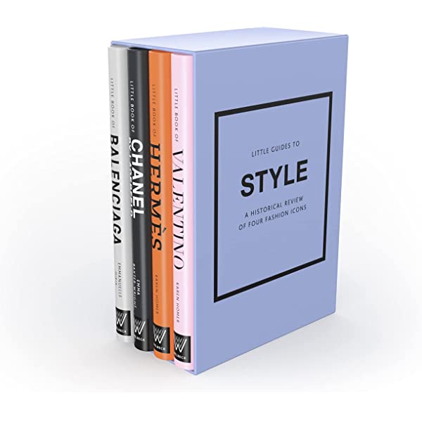 Libros Little Book of Style Morado (Set de 4)