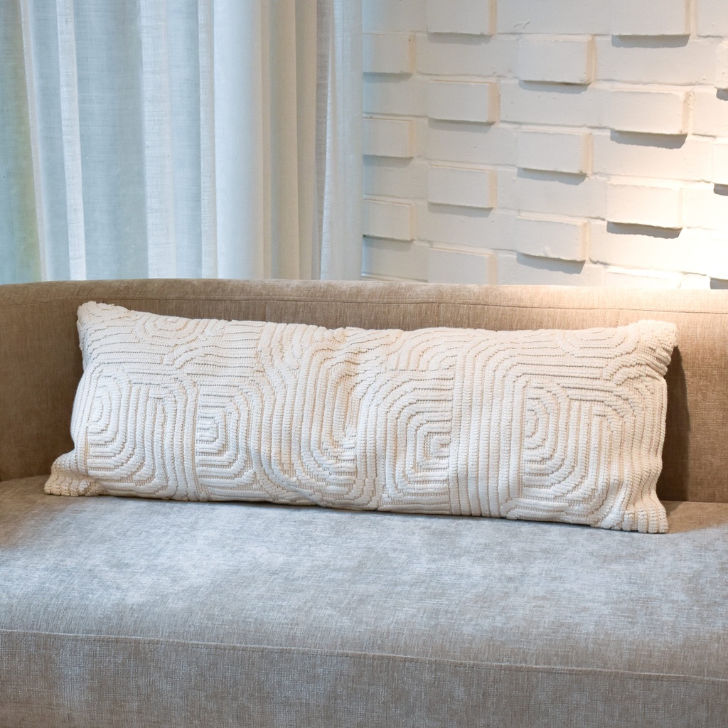 Cojín Riñonera Loops Beige