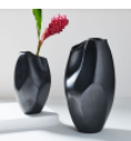 Florero Negro Plegado