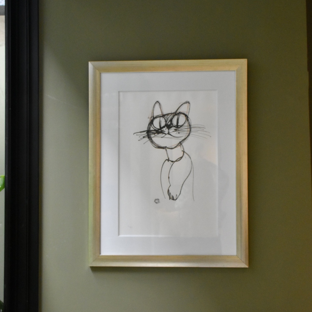 Obra de Magda Eunice Sánchez (Gato)