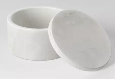 Contenedor de piedra  Ónix Blanco