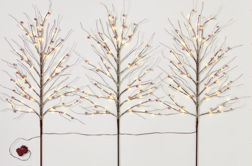 Árbol Navideño Frutos Rojos