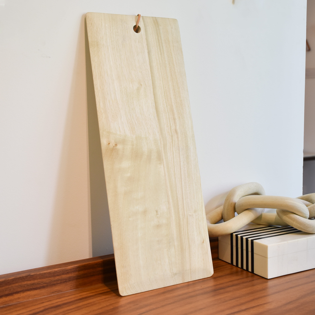 Tabla Borde Cónico 8" Cedro Blanqueado