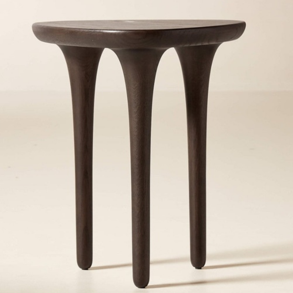 Mesa Auxiliar de Roble Marrón Macello