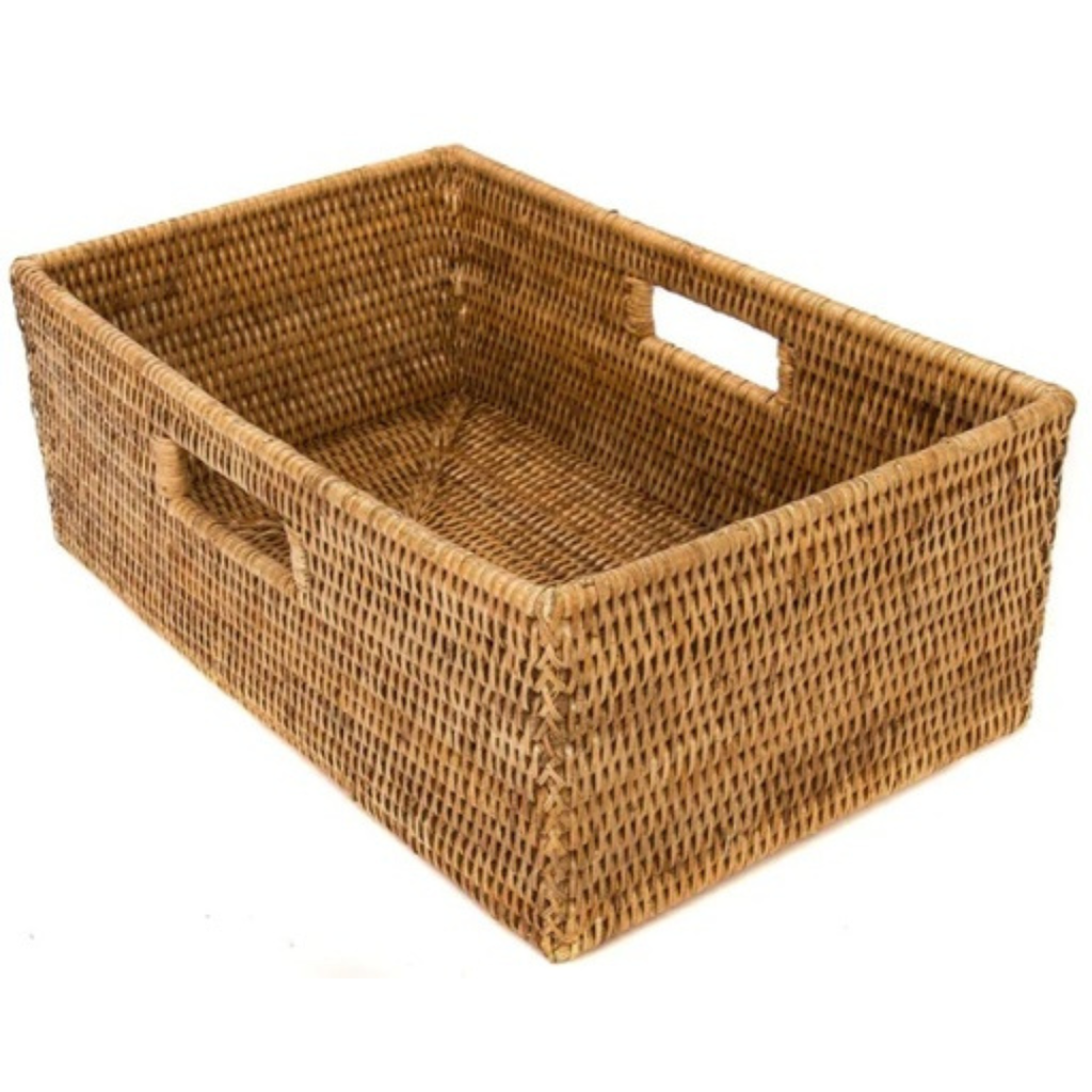 Canasta de Ratán Rectangular Almacenaje