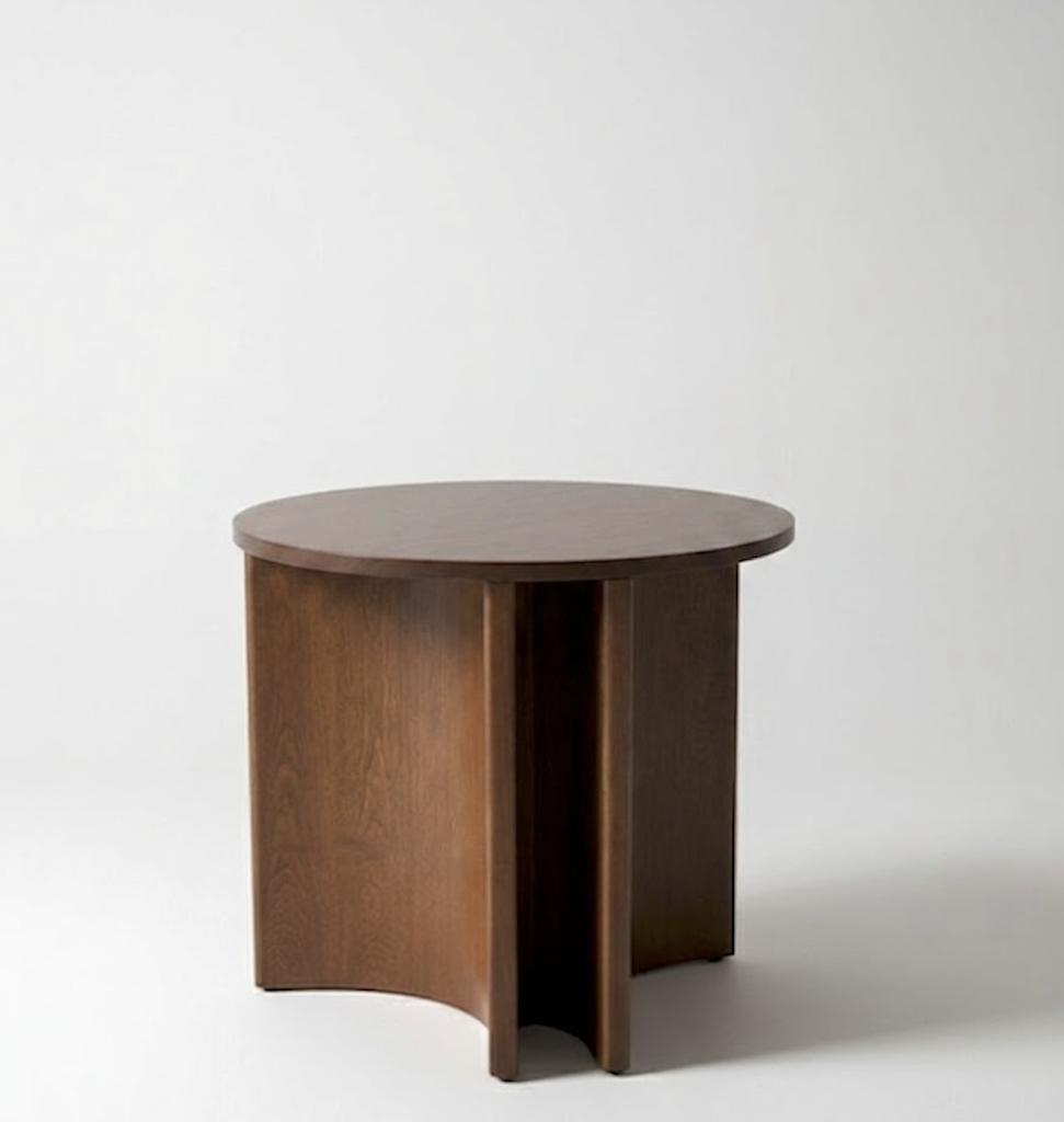 Mesa Tripode de 75cms toda en Madera