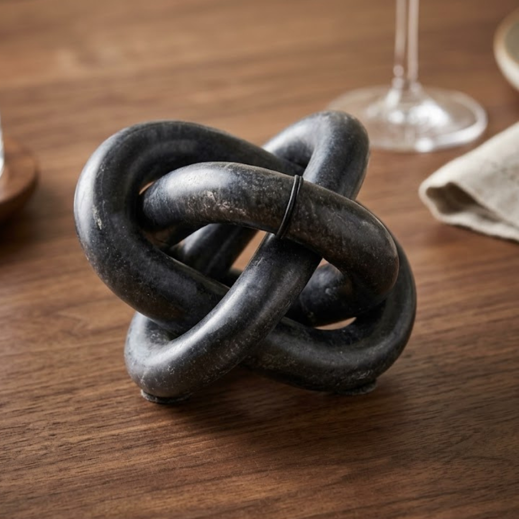 Eslabón Mármol Escultura Táctil