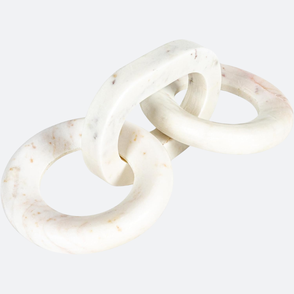Cadena de Mármol Blanca