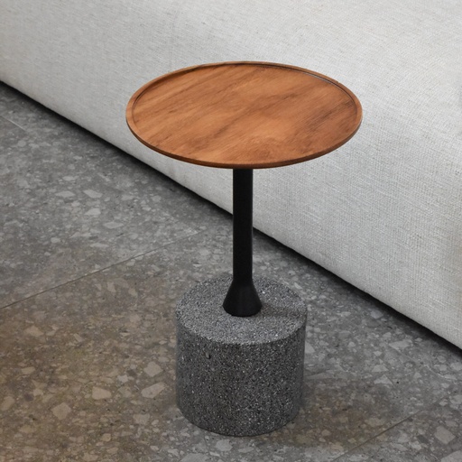 [MM0018] Side table circular bajo