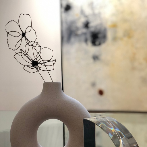 [D0035] Flor decorativa Alambre