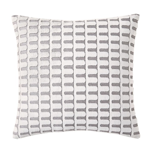 [C0005] Cojín Cuadrado Arcos Gris