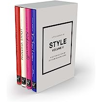 [L0073] Libros Little Book of Style Gris (Set de 4)