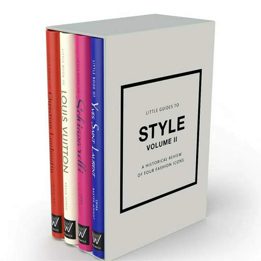 [L0073] Libros Little Book of Style Gris (Set de 4)