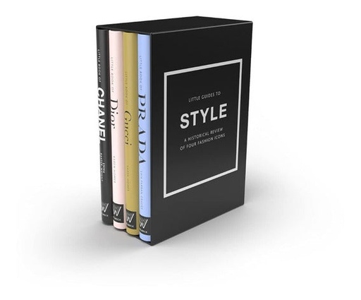 [L0071] Libros Little Book of Style Negro (Set de 4)