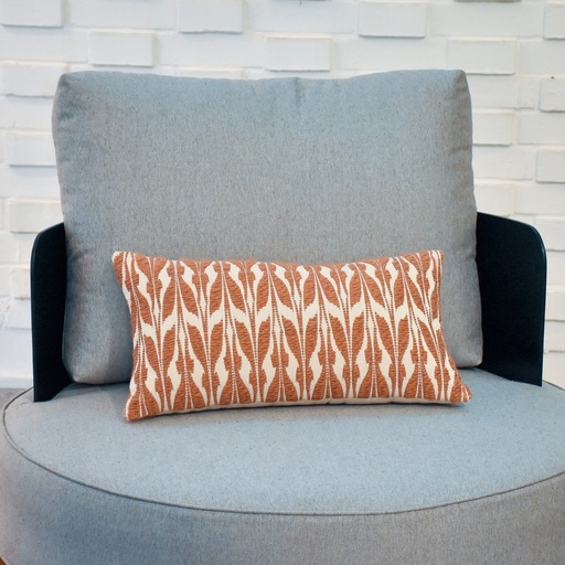 [C0050] Cojín Mariposa Riñonera Terracota