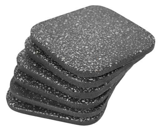 Coasters de concreto cuadrados set de 6
