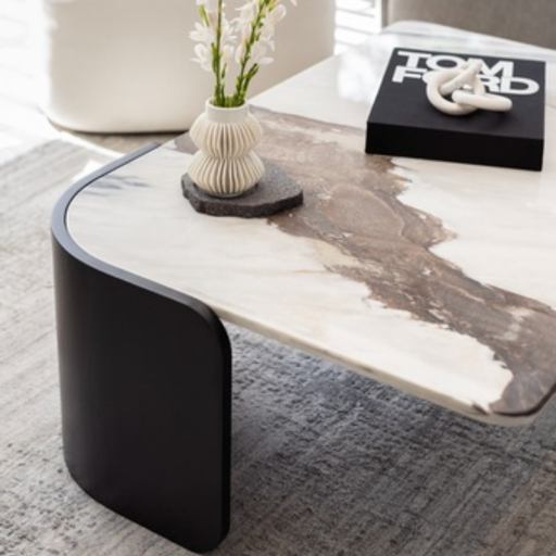Mesa Margó de Centro con base negra