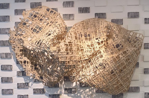 Obra de papel orgánico pequeño