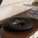 Plato Decorativo Color Negro